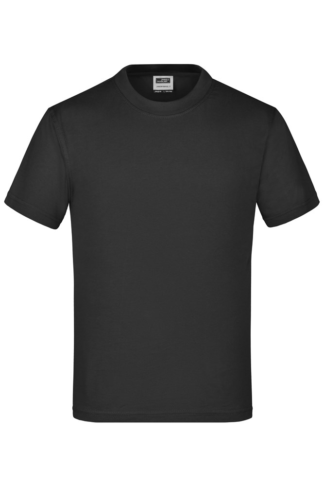 Junior Basic-T - Black (ca. Pantone blackC)