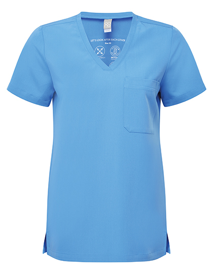 Onna by Premier - Limitless Women´s Onna-Stretch Tunic - Ceil Blue