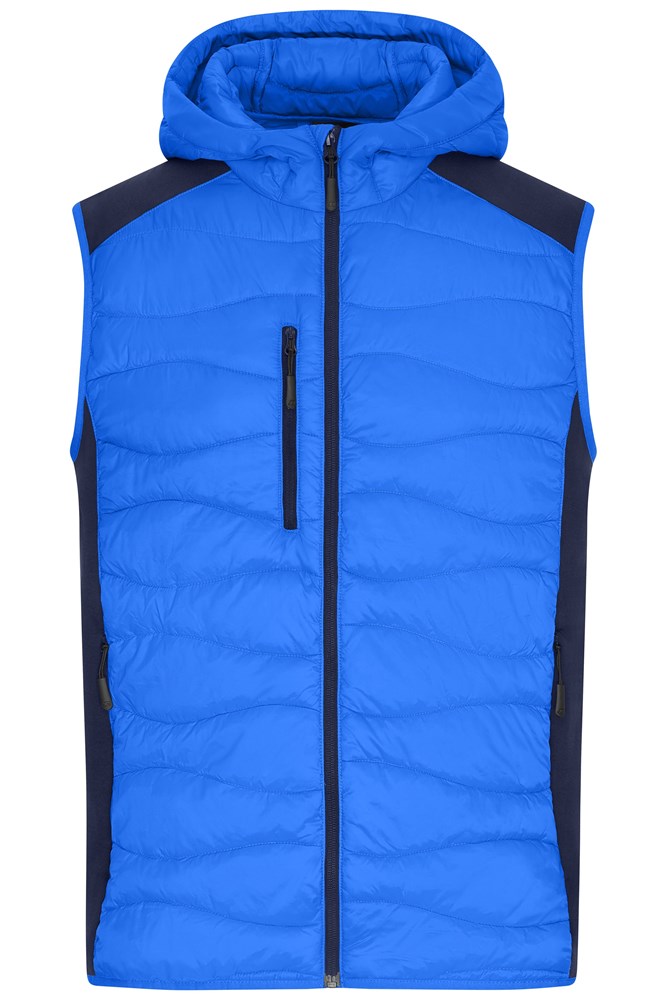 Men's Hybrid Vest - Blue/navy (ca. Pantone 285U
296C)