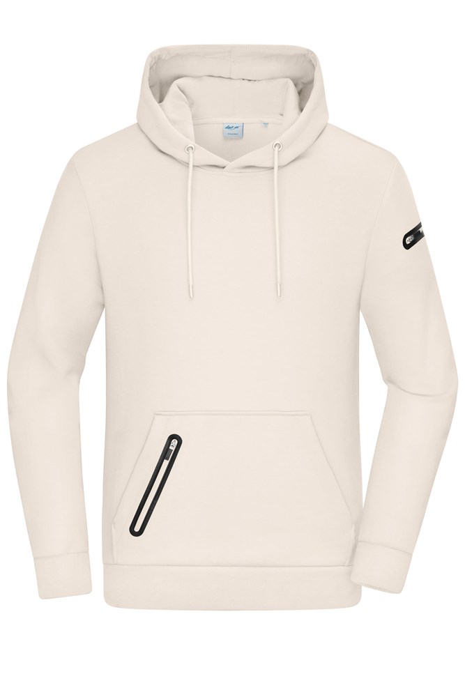 Men's Hoody Interlock OCS Blended & RCS - Sandstone (ca. Pantone 406 C)