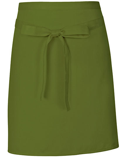 Link Kitchen Wear - Pizza Apron - Olive (ca. Pantone 378)
