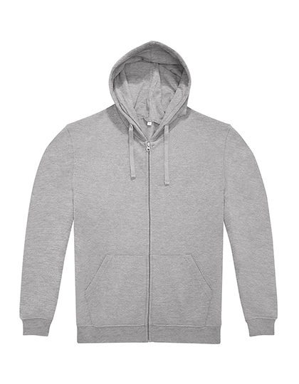 B&C BE INSPIRED - ID.224 Zip Hood - Sport Grey (Heather)