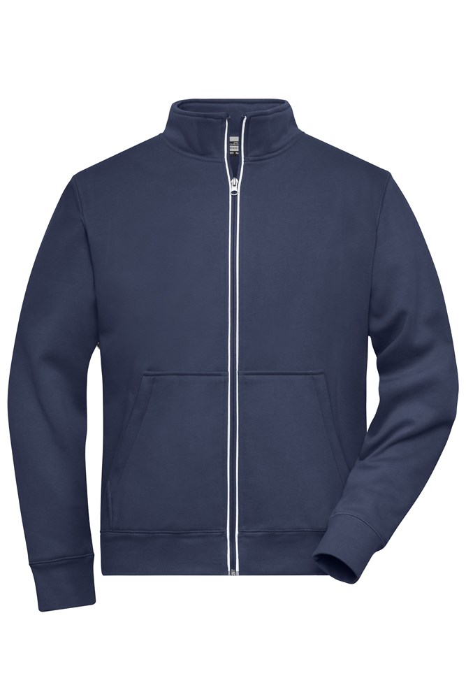 Doubleface Work Jacket - SOLID - - Navy (ca. Pantone 296C)