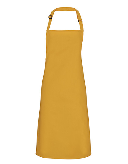 Premier Workwear - Colours Collection Bib Apron - Mustard (ca. Pantone 7405C)