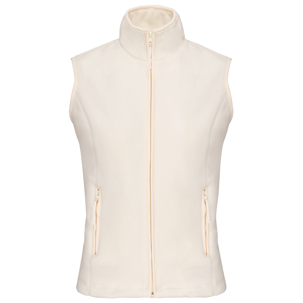 - Mikrofleece-Bodywarmer für Damen - natural