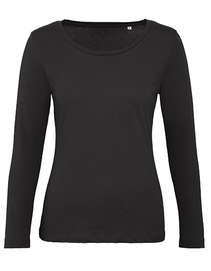 B&C BE INSPIRED - Inspire Long Sleeve T /Women_° - Black