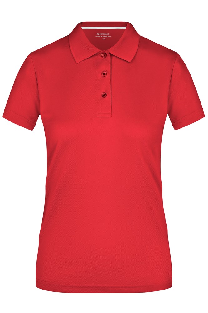 Ladies' Polo High Performance - Red (ca. Pantone 207C)