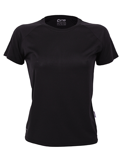 CONA SPORTS - Ladies´ Rainbow Tech Tee - Black