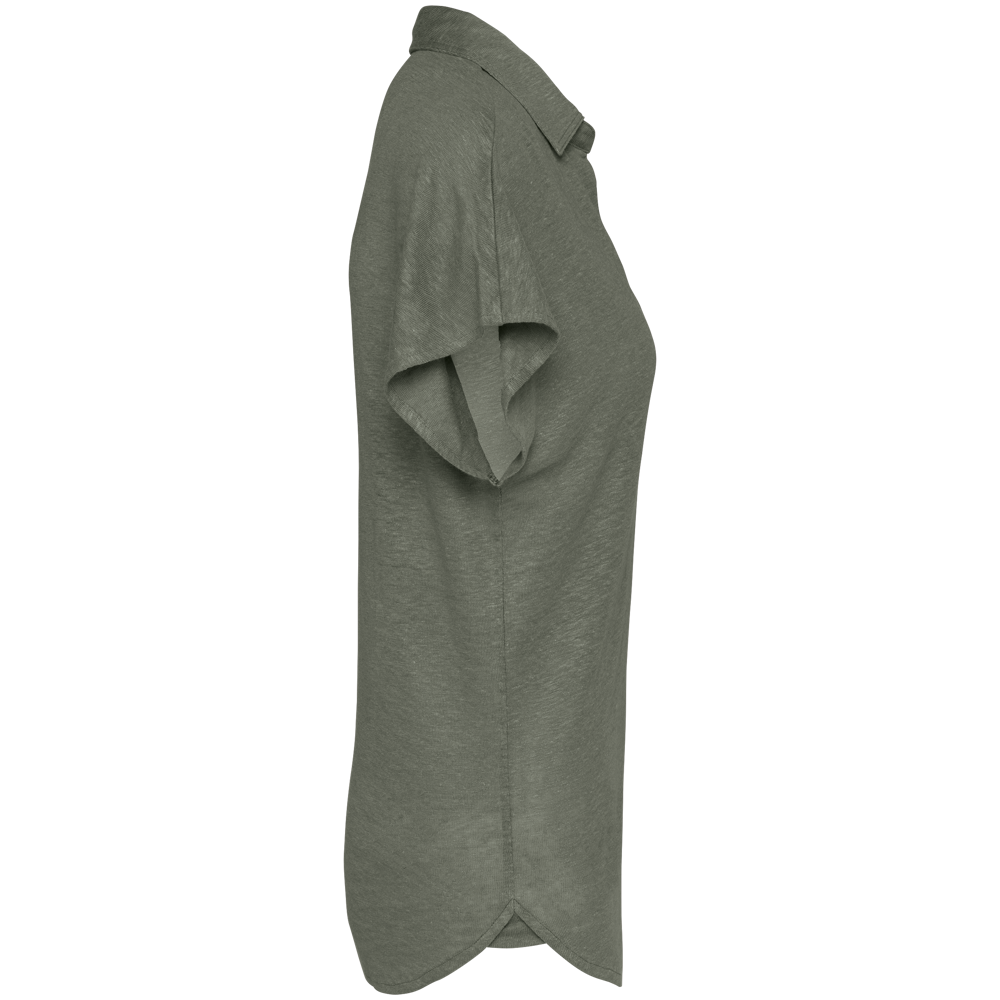 SP221 - Damen-Polohemd aus Leinen