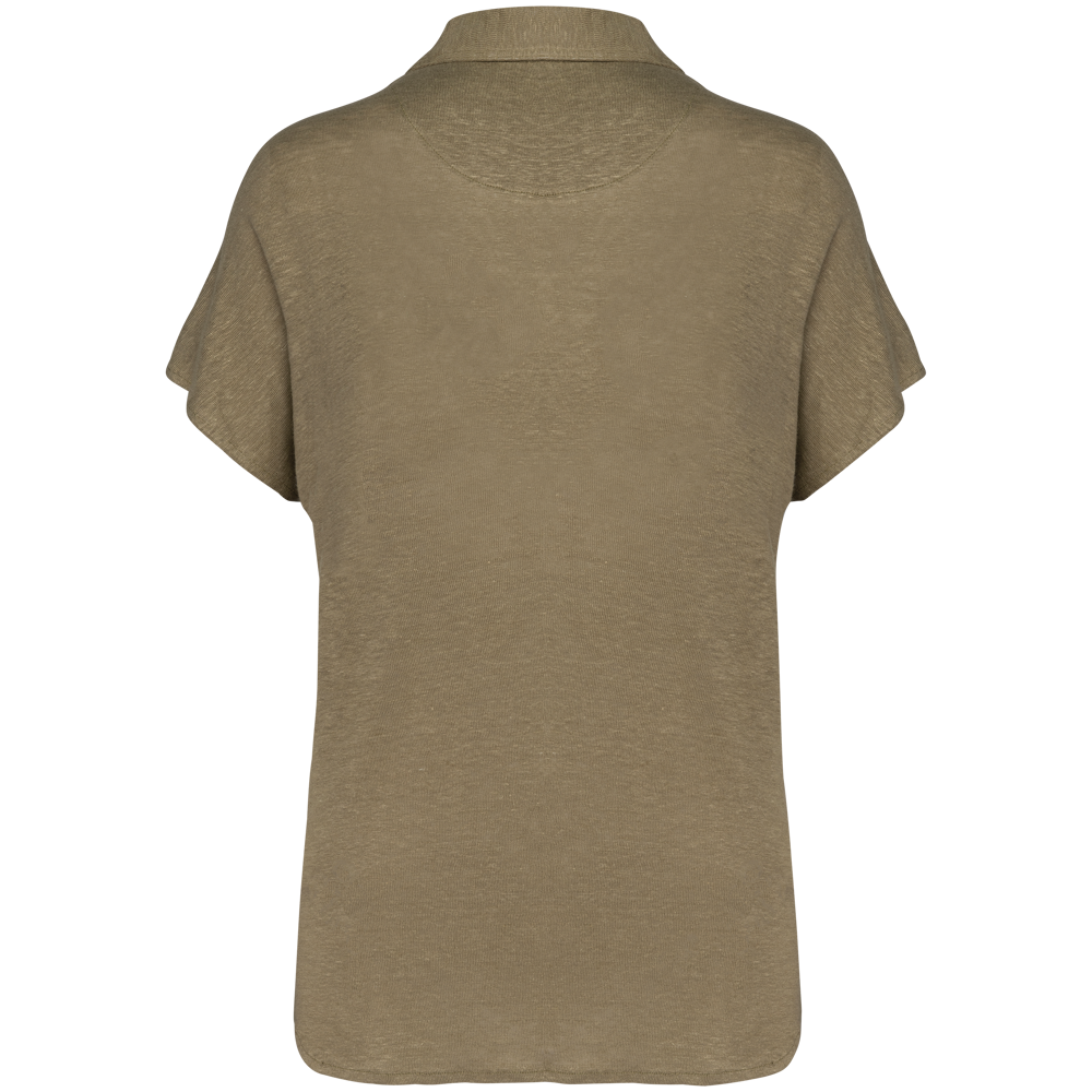 SP221 - Damen-Polohemd aus Leinen