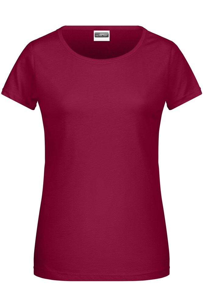 Ladies' Basic-T OCS Standard - Wine (ca. Pantone 195C)