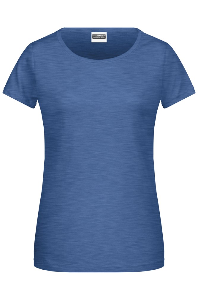 Ladies' Basic-T OCS Standard - Light-denim-melange (ca. Pantone 534C)