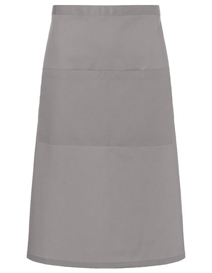 Karlowsky - XXL-Bistroschürze Basic mit Tasche - Basalt Grey (ca. Pantone 4276C)