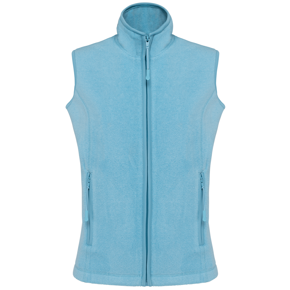 - Mikrofleece-Bodywarmer für Damen - Cloudy blue heather