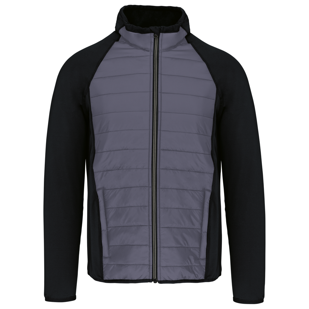 PA233 - Sportweste aus Bi-Material - sporty grey / Black