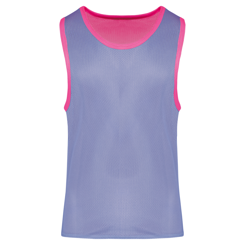 PA042 - Multisport wendetrikot junior/senior - Fluorescent Pink / Sporty Sky Blue