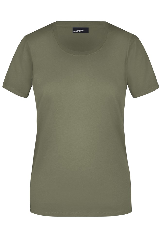 Ladies' Basic-T - Olive (ca. Pantone 5763C)