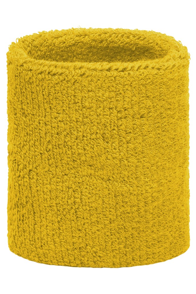 Terry Wristband - Gold-yellow (ca. Pantone 109C)