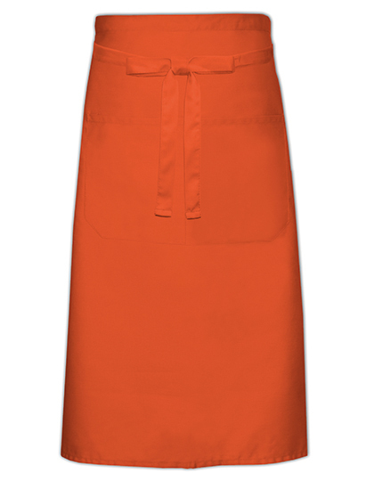 Link Kitchen Wear - Cook´s Apron With Pocket - orange