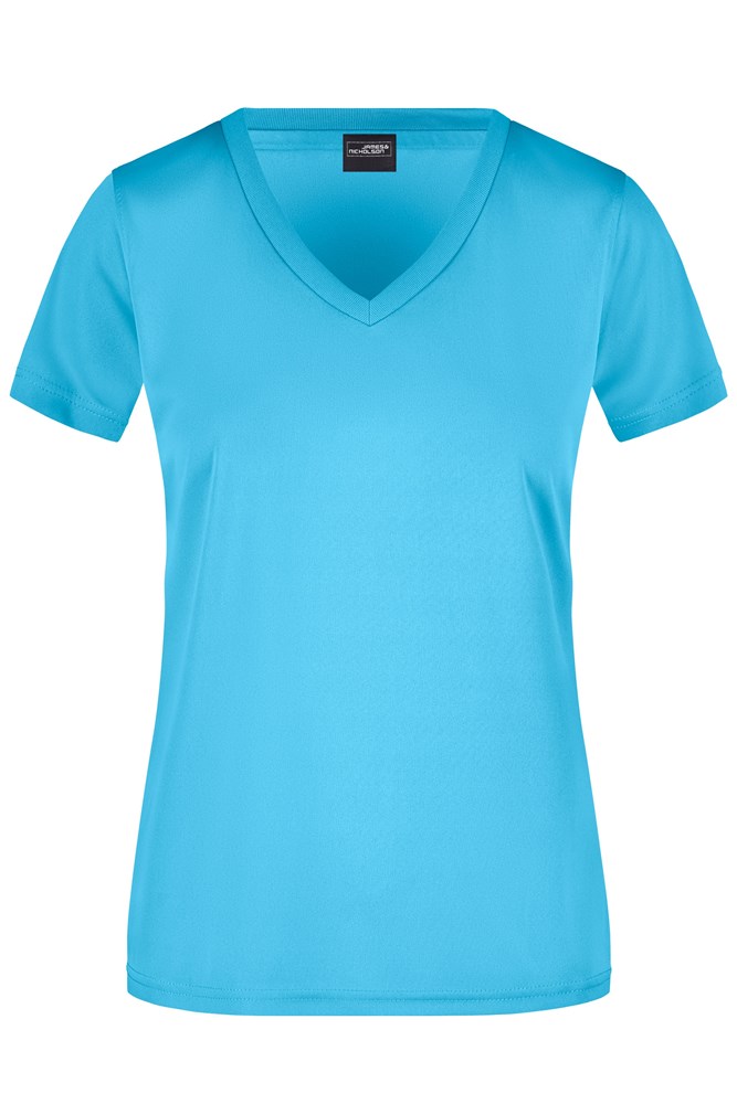 Ladies' Active-V - Turquoise (ca. Pantone 312C)