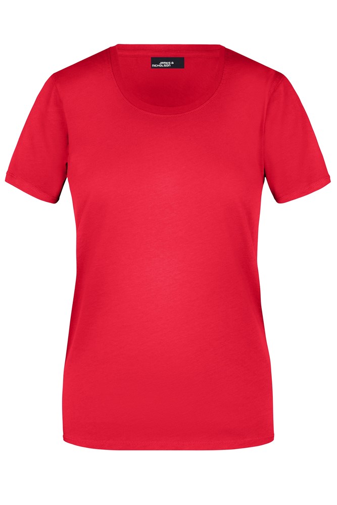 Ladies' Basic-T - Red (ca. Pantone 200C)