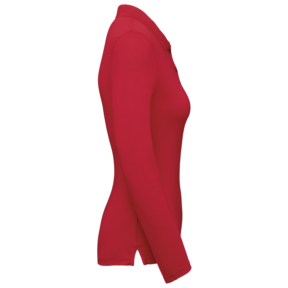 WK277C - Langarm-Polohemd für Damen