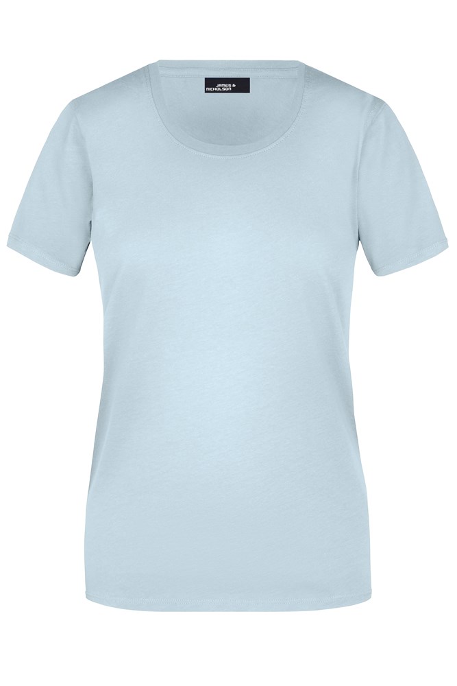 Ladies' Basic-T - Light-blue (ca. Pantone 649C)