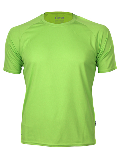CONA SPORTS - Rainbow Tech Tee - Apple Green