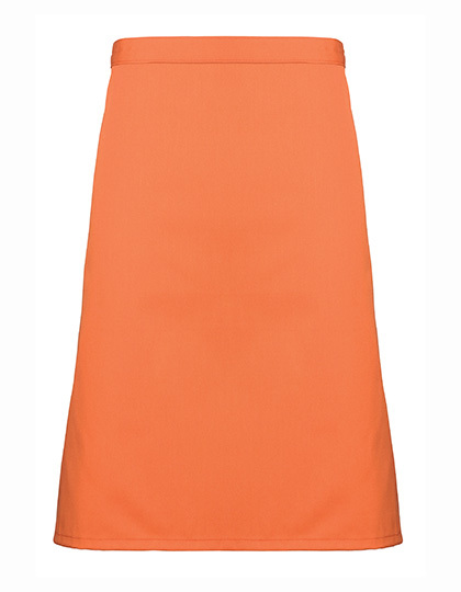 Premier Workwear - Colours Collection Mid Length Apron - Terracotta (ca. Pantone 159C)