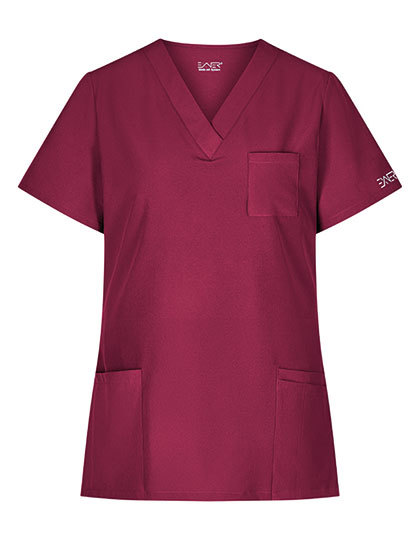 Exner - Sportsline Damen-Kasack, Regular Fit - Bordeaux