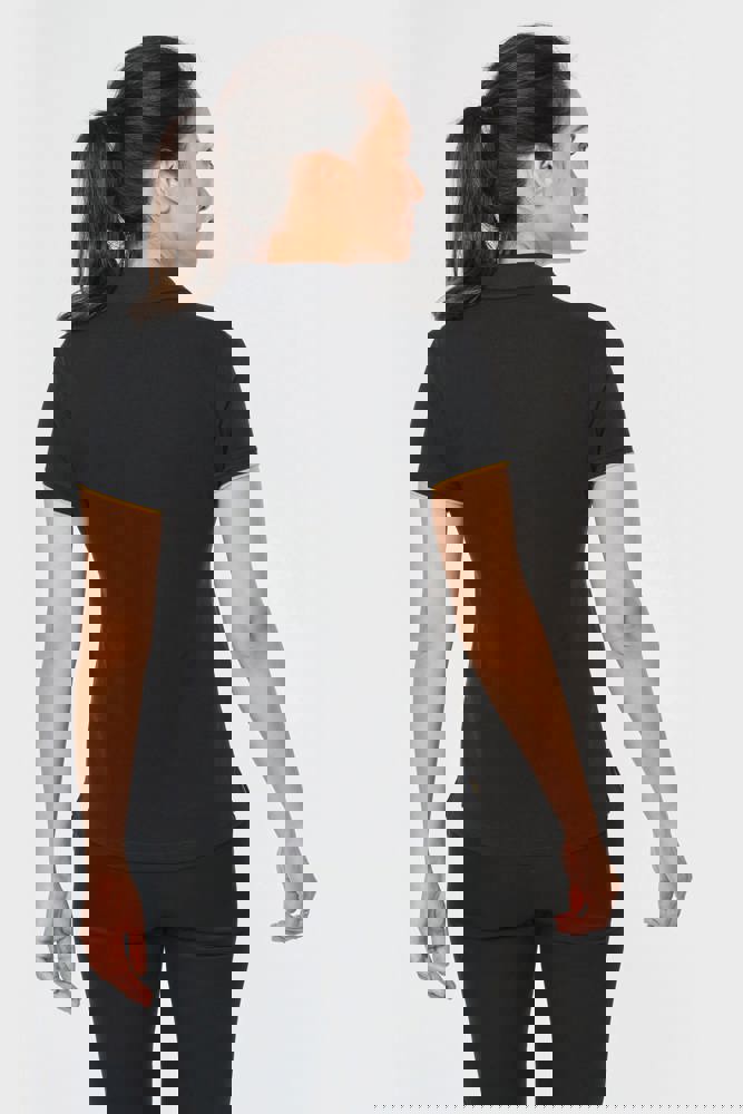 WK271 - Damen-Polohemd Day To Day mit kontrastfarbenen, kurzen Ärmeln