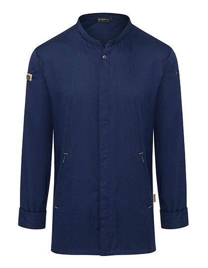 Karlowsky - Kochjacke Green-Generation - Steel Blue (ca. Pantone 2380C)