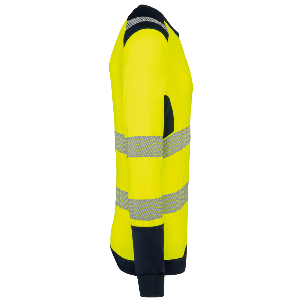WK361 - Recyceltes Sicherheits-T-Shirt mit langen Ärmeln