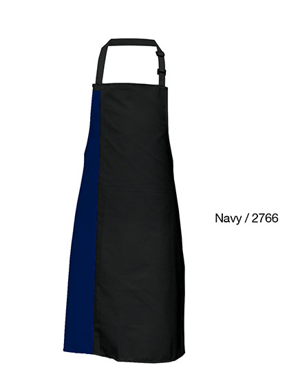 Link Kitchen Wear - Duo Apron - Black, Navy (ca. Pantone 2766)