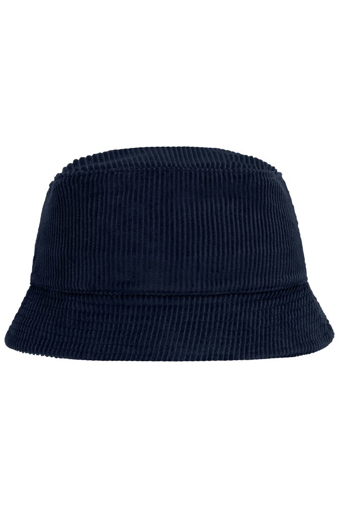 Corduroy Fisherman Hat Organic Cotton - Navy (ca. Pantone 296C)