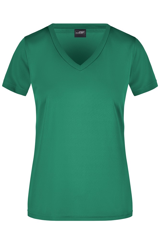 Ladies' Active-V - Green (ca. Pantone 363C)