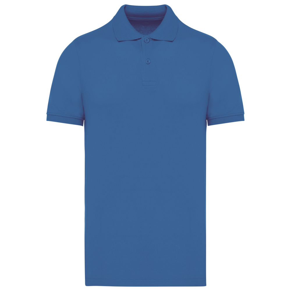 - Piqué-Polohemd Bio180 für Herren - Light Royal Blue