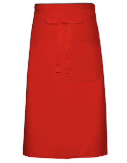 Link Kitchen Wear - Cook´s Apron With Pocket - Red