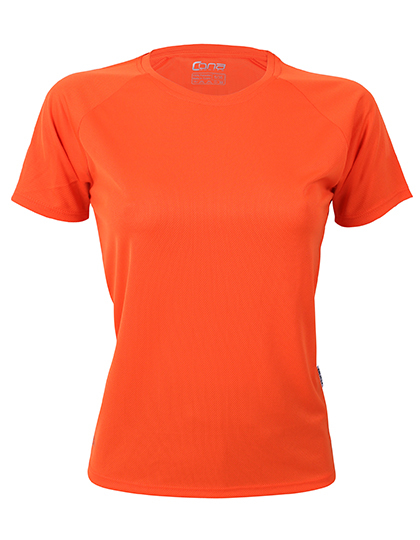 CONA SPORTS - Ladies´ Rainbow Tech Tee - Orange