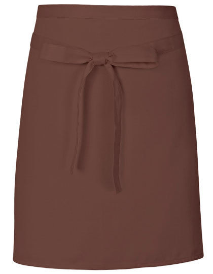 Link Kitchen Wear - Pizza Apron - Brown (ca. Pantone 476)