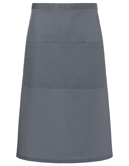 Karlowsky - XXL-Bistroschürze Basic mit Tasche - Anthracite