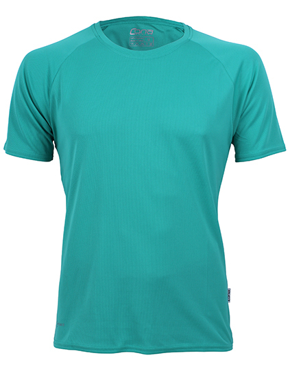 CONA SPORTS - Rainbow Tech Tee - Teal