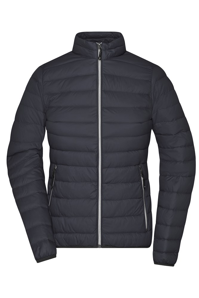 Ladies' Down Jacket - Graphite/silver (ca. Pantone Black 6C
421C)