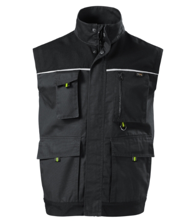 Arbeitsweste Herren Ranger ebony grau