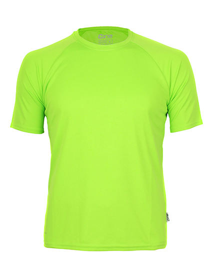CONA SPORTS - Rainbow Tech Tee - Lime