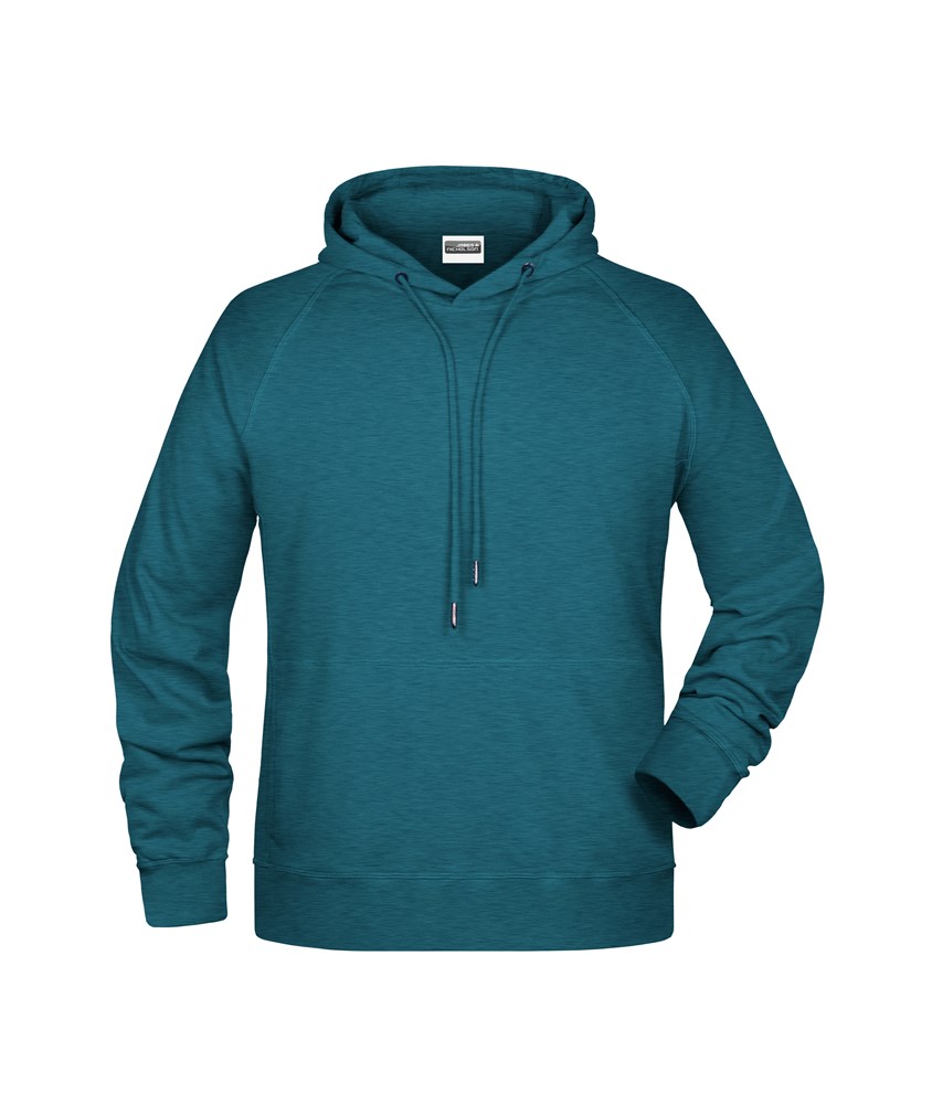 Men's Hoody OCS Blended & RCS - Petrol-melange (ca. Pantone 7477C)