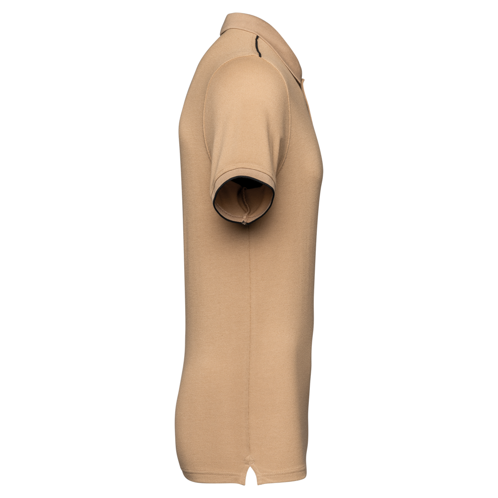 WK270 - Polo Day To Day mit kontrastfarbenen, kurzen Ärmeln