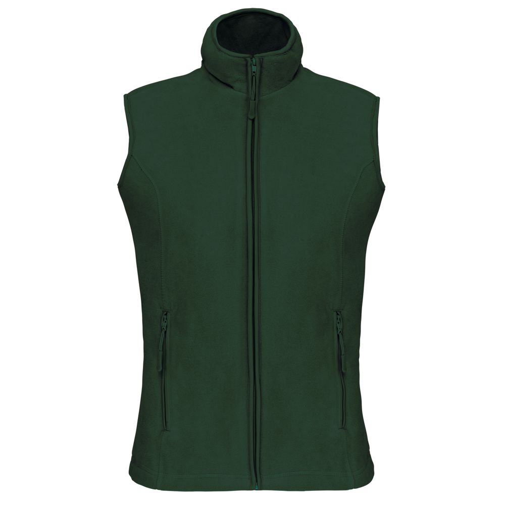 - Mikrofleece-Bodywarmer für Damen - Forest Green