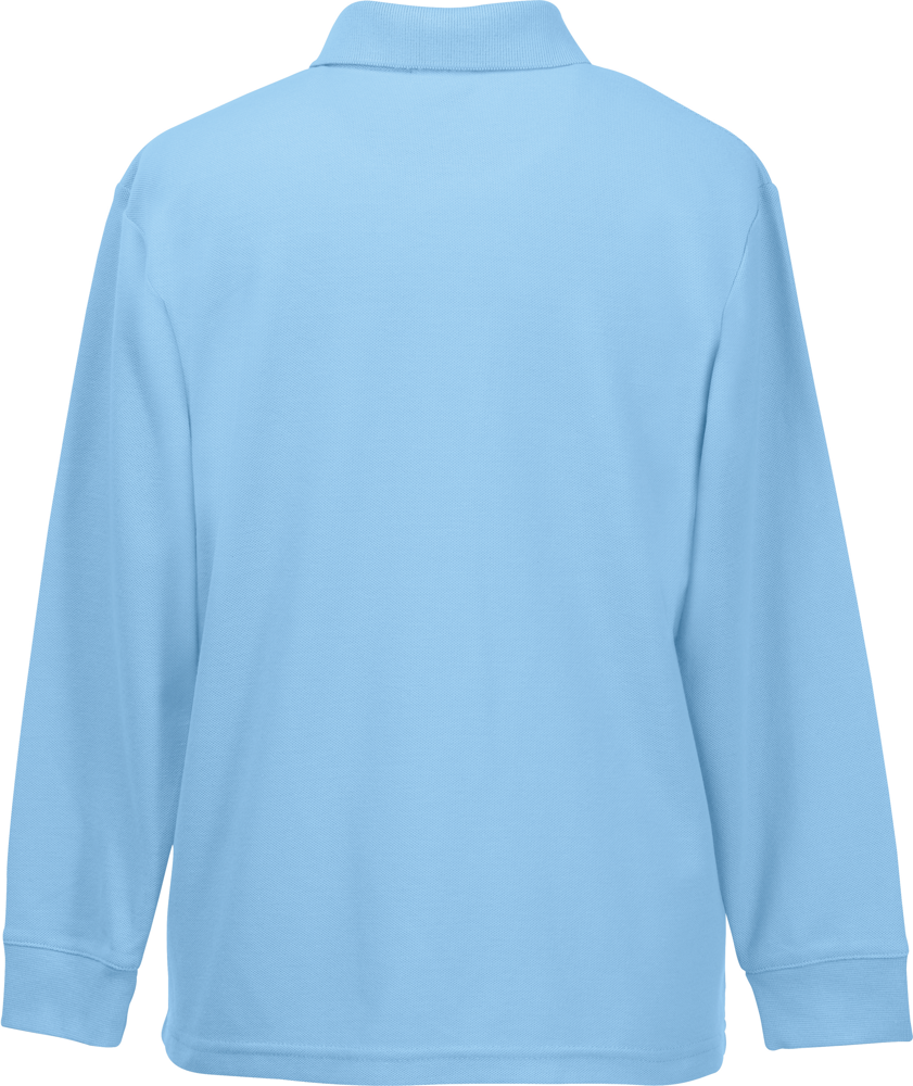 SC63201C - Kinder Langarm-Polohemd 65/35