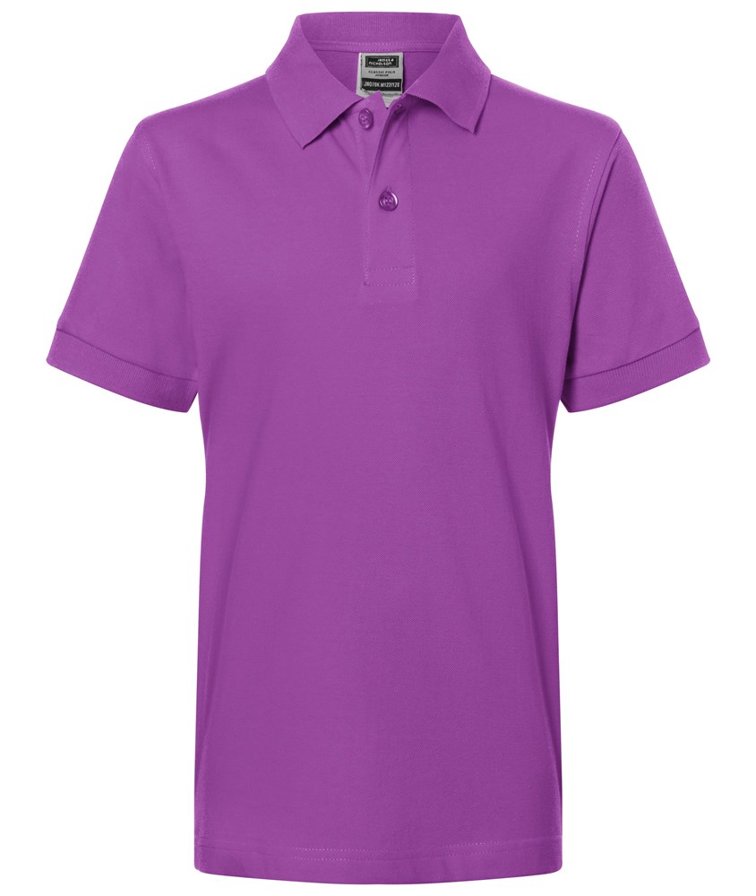 Classic Polo Junior - Purple (ca. Pantone 258C)